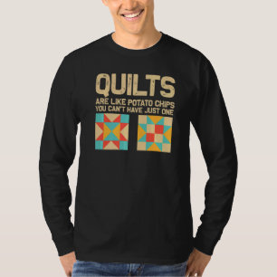 Quilting For Sewing Enthusiast Men Women Quilt T-Shirt