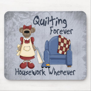 Quilting Forever Mouse Pad