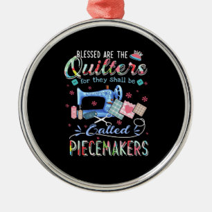 Quilting Gifts   Quilting For They Shall Be Called Metal Tree Decoration