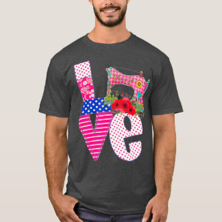 Quilting love quilting gifts quilting funny T-Shirt