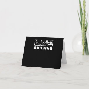 Quilting Premium Birthday Gifts Quilting Lovers Card