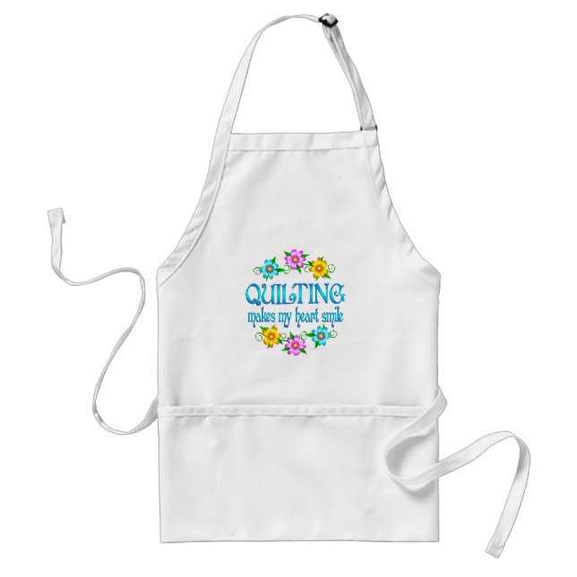 Quilting Smiles Standard Apron (Front)