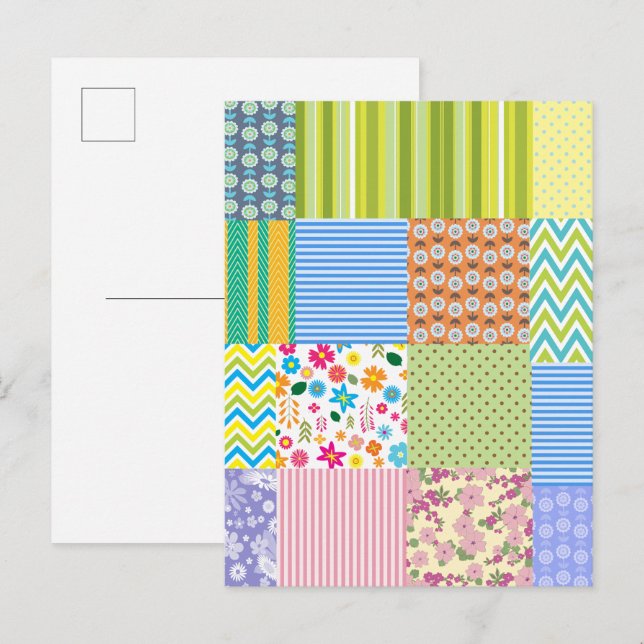  Quilts  Postcard (Front/Back)