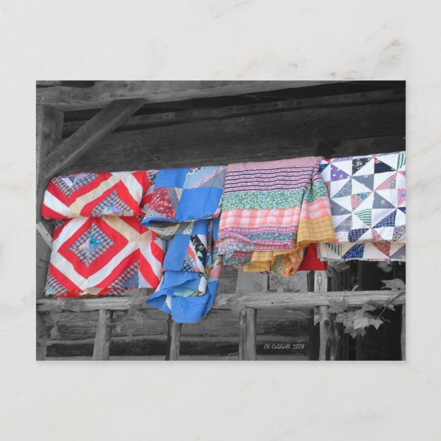 Quilts Postcard (Front)