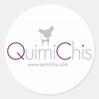 Quimichis banner classic round sticker
