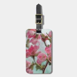 Quince Blossoms Luggage Tag