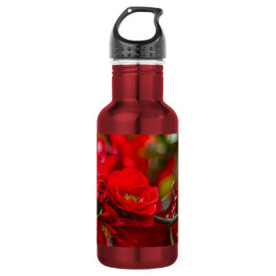 Quince Branch Painterly Stainless Steel Water Bott 532 Ml Water Bottle