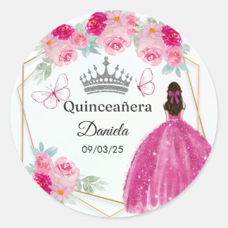 Quince Classic Round Sticker