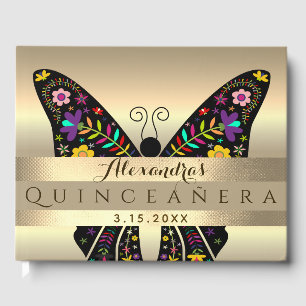 Quinceanera 15th Birthday Guest Book