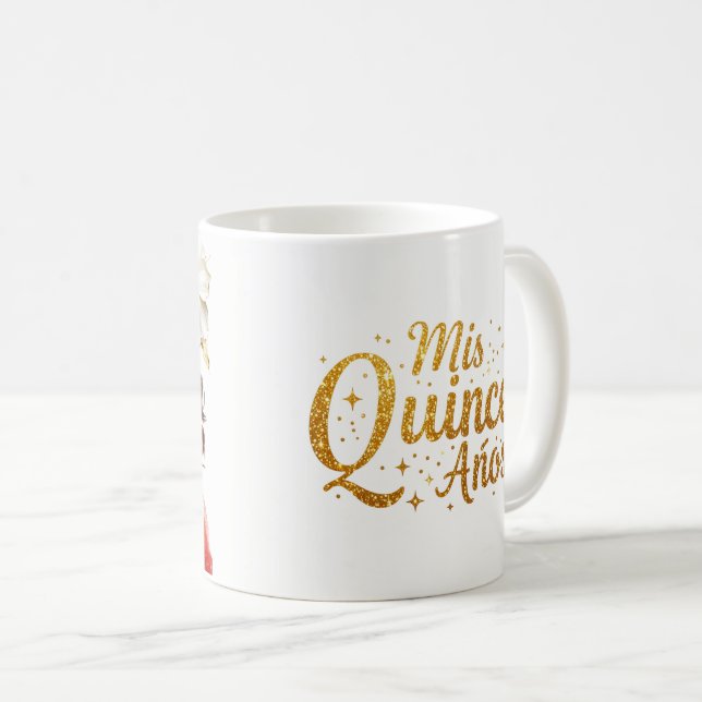 Quinceanera Coffee Mug (Front Right)