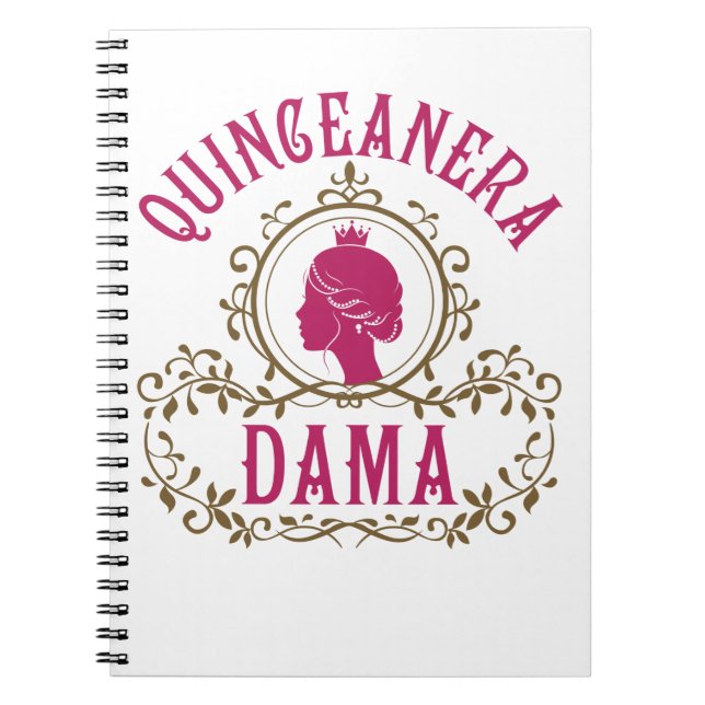 Quinceanera Dama Notebook (Front)