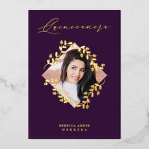 Quinceañera Golden Diamond Wildflowers Photo