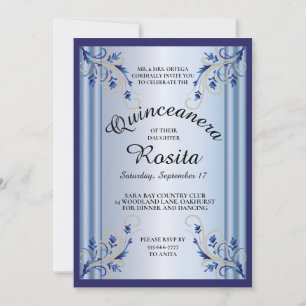 Quinceanera invitation