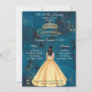 QUINCEANERA INVITATION