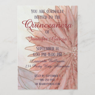 Quinceanera Invitation 15th Birthday Party