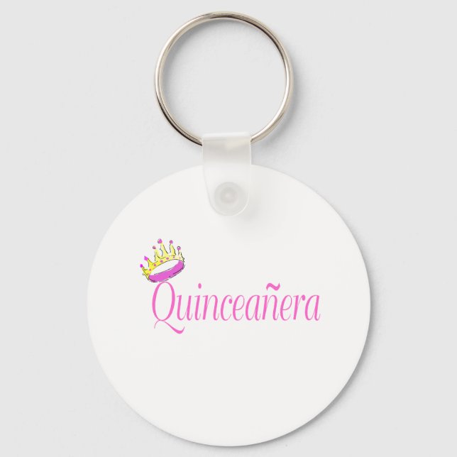 Quinceanera Key Ring (Front)