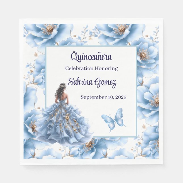 Quinceanera Napkin (Front)