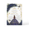 Quinceañera Navy Blue Flowers Gold Princess 