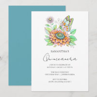 Quinceanera Party Butterfly Theme