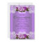 Quinceanera Party Purple Pink Roses White Lace