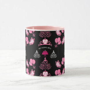 Quinceanera Pink Crown Party Mug