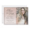 Quinceañera Save The Date Rose Gold Glitter Photo