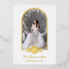 Quinceañera Spanish Fancy Golden Arch Effect Photo