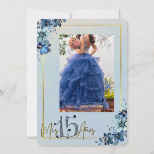 Quinceañera Thank You card