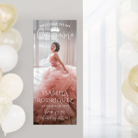 Quinceañera Welcome Script & Photo 15th Birthday