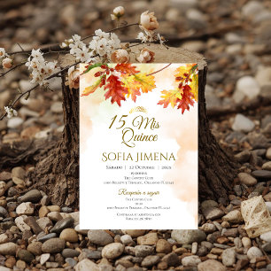 Quincenera Invitation in Spanish Boho