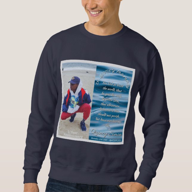 Quincy Memorial #3 Sweatshirt (Front)