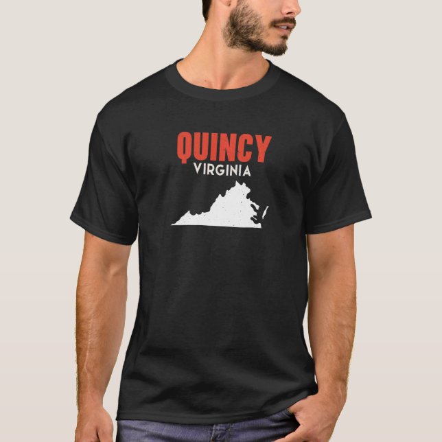 Quincy Washington USA State America Travel Washing T-Shirt (Front)