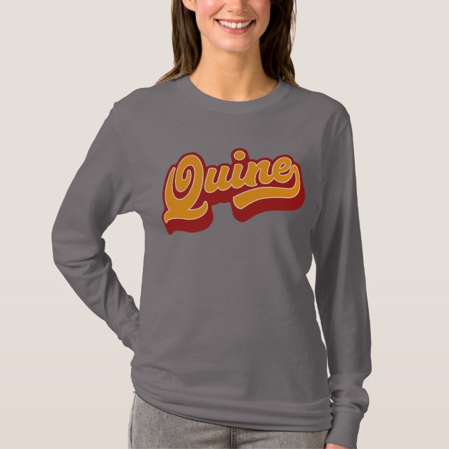 Quine, Doric Dialect   T-Shirt (Front)