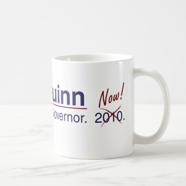 Quinn for Governor Coffee Mug (Right)