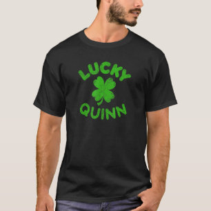 Quinn Irish Family Saint Patrick's Day  Irish Quin T-Shirt