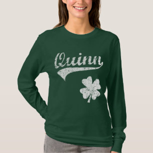 Quinn Irish Shamrock T-Shirt