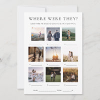Quinn Where Were They Vacation Photo Game