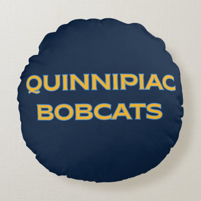Quinnipiac University Bobcats Pillow (Front)