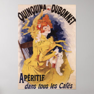 Quinquina Dubonnet Aperitif Promotional Poster