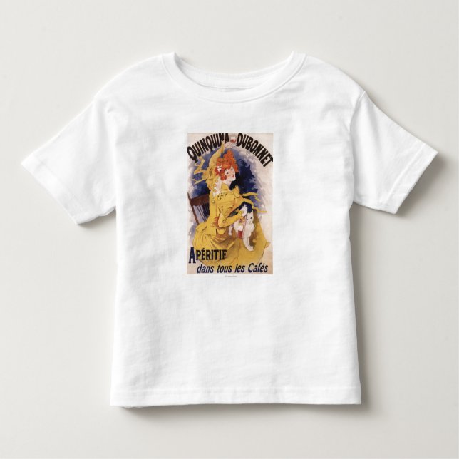Quinquina Dubonnet Aperitif Promotional Poster Toddler T-Shirt (Front)