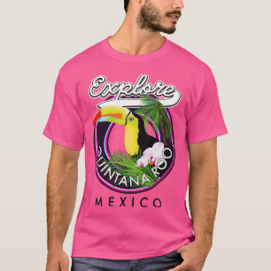 Quintana Roo holbox beach mexico travel patch T-Shirt