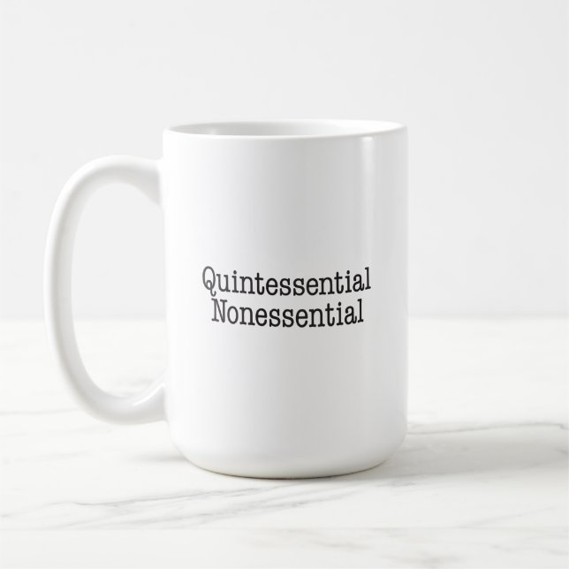 Quintessential Coffee Mug (Left)