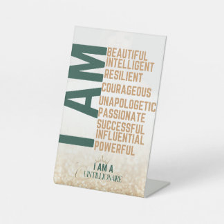 Quintillionaire Pedestal Sign