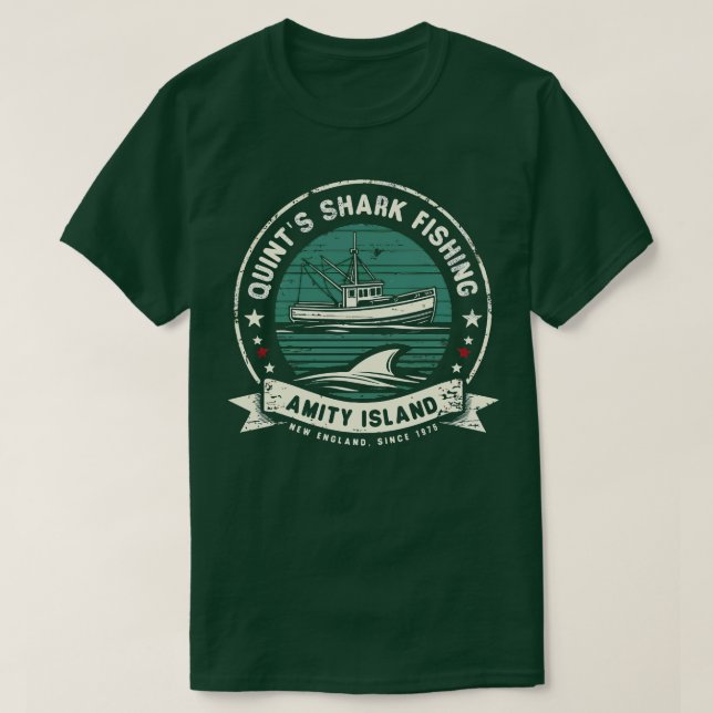 Quints Fishing T-Shirt (Design Front)