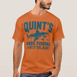Quints Shark Fishing Amity Island gift T-Shirt