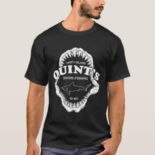 Quints Shark Fishing Jaws T-Shirt