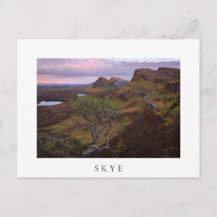 Quiraing sunrise landscape on Skye Postcard