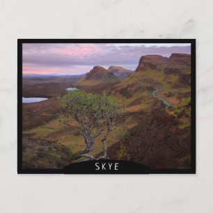 Quiraing sunrise landscape on Skye Postcard