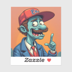 Quirky Alien Monster Art - Funny Monster Series