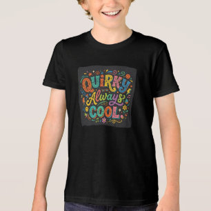 Quirky Always Cool T-Shirt – Fun Retro Typography Tri-Blend Shirt